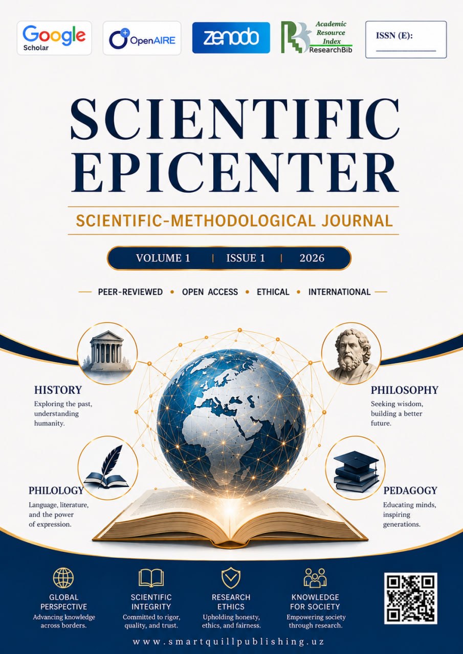 Scientific Epicenter jurnali 2026-yil 1-son