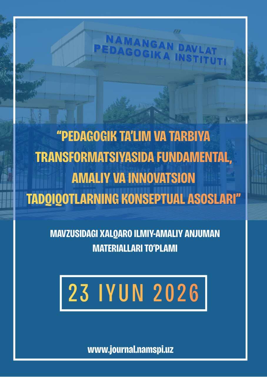 Pedagogik ta’lim va tarbiya transformatsiyasida fundamental, amaliy va innovatsion  tadqiqotlarning konseptual asoslari